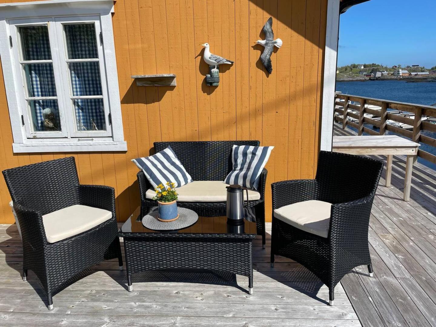 Koselig Rorbu Pa Tind Vila Sørvågen Exterior foto